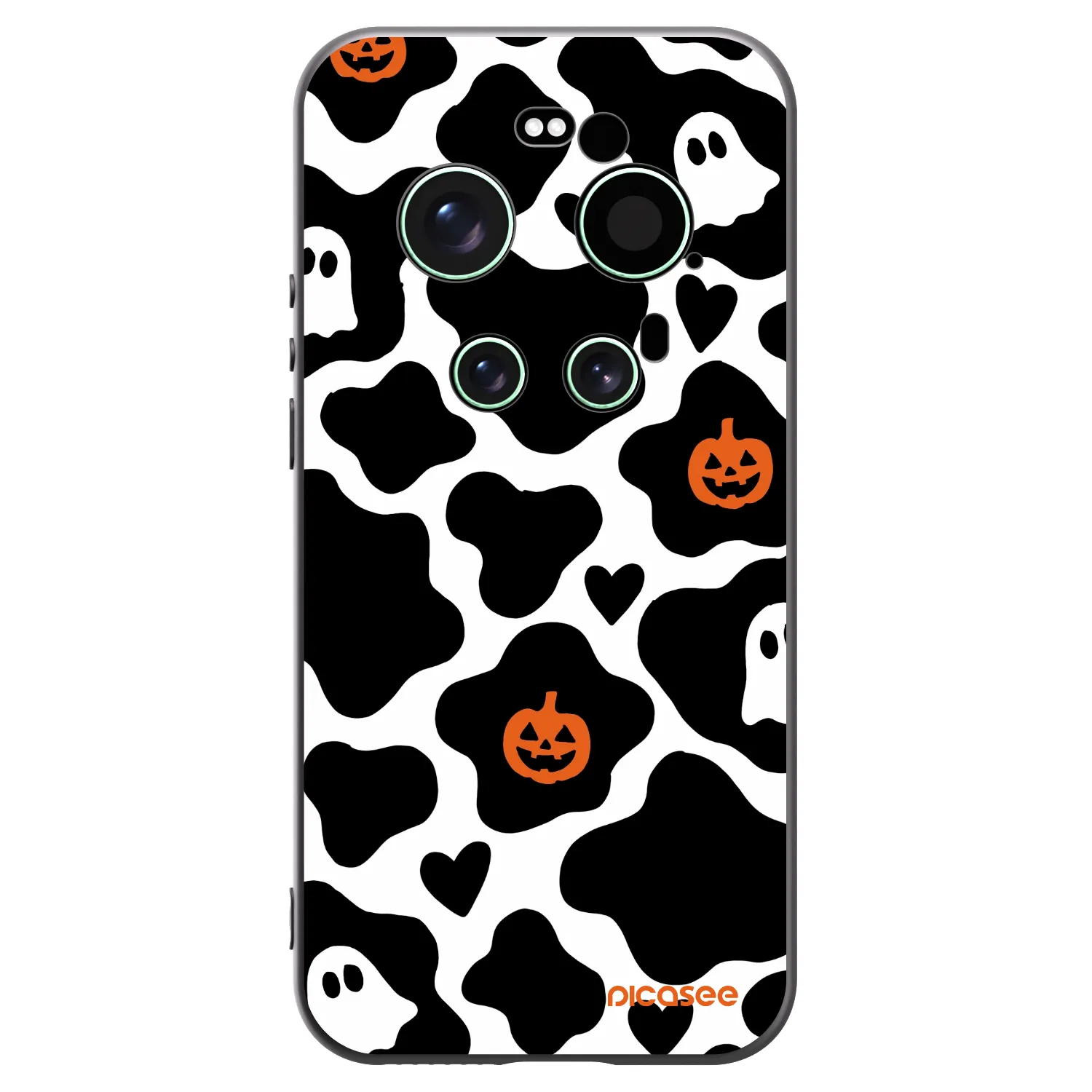 Picasee silikonowe czarne etui na Xiaomi 17 Ultra - Boow
