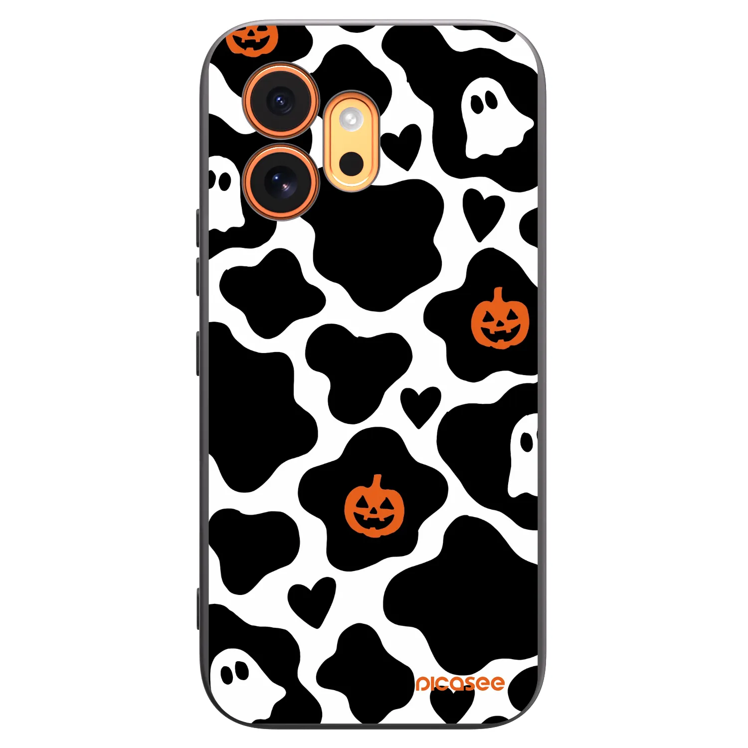 Picasee silikonowe czarne etui na Honor 600 - Boow