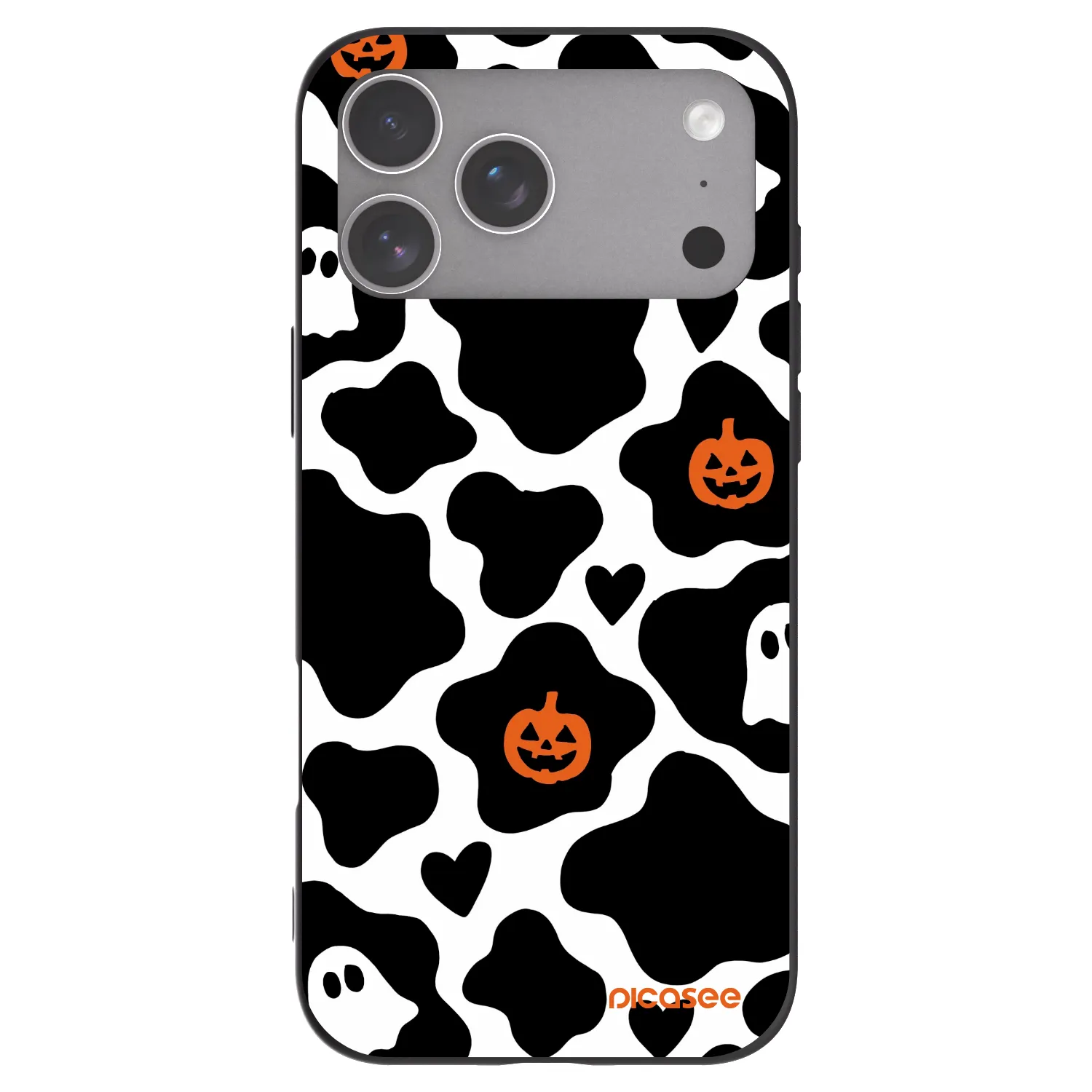 Picasee silikonowe czarne etui na Apple iPhone 18 Pro Max - Boow