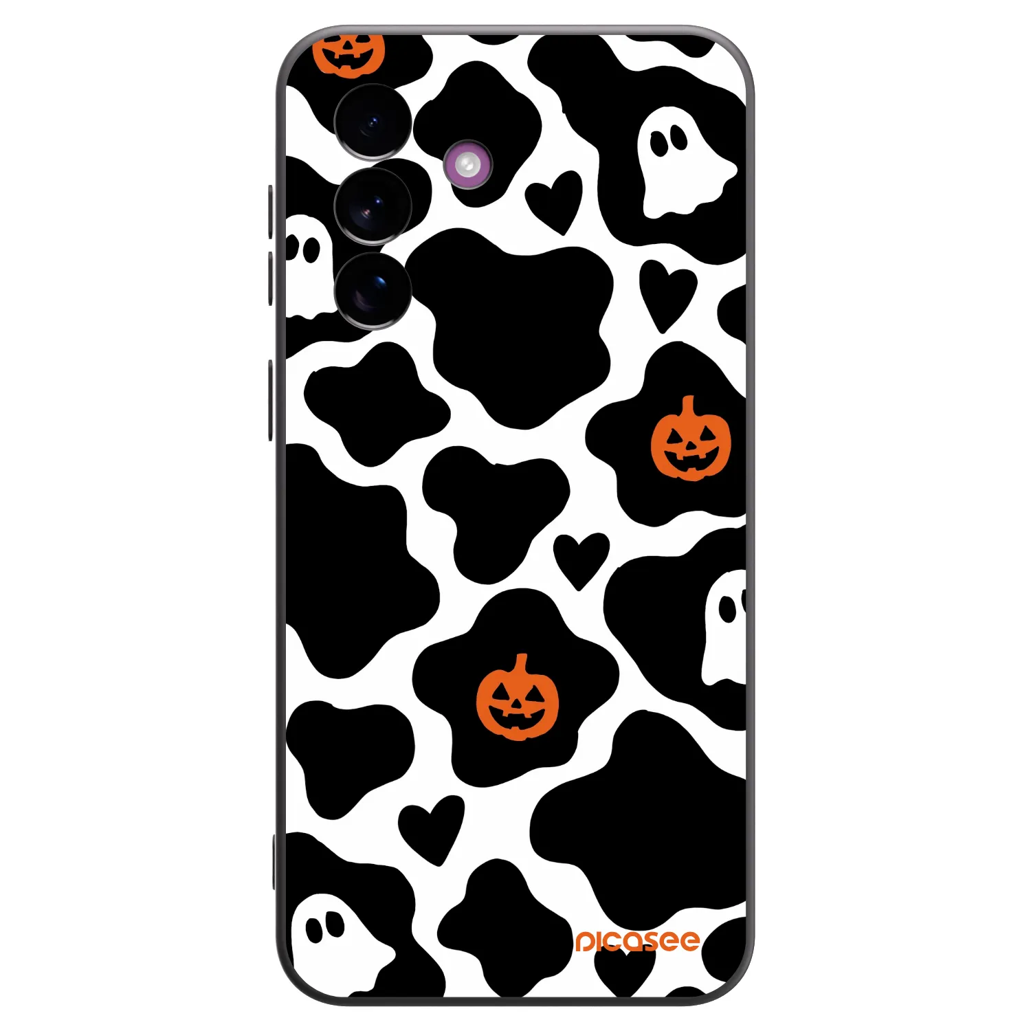 Picasee silikonowe czarne etui na Samsung Galaxy A37 - Boow