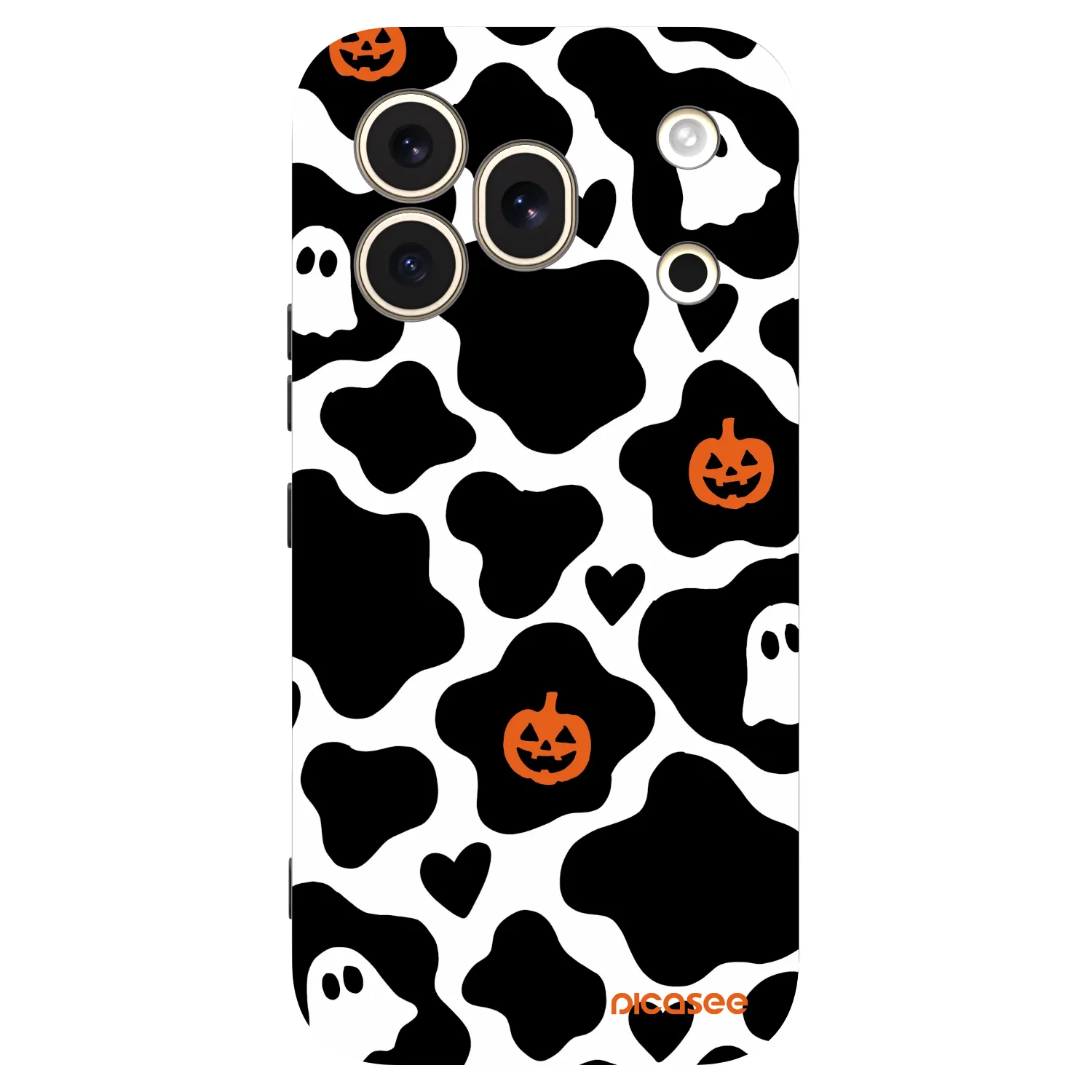 Picasee silikonowe czarne etui na Honor 600 Pro - Boow