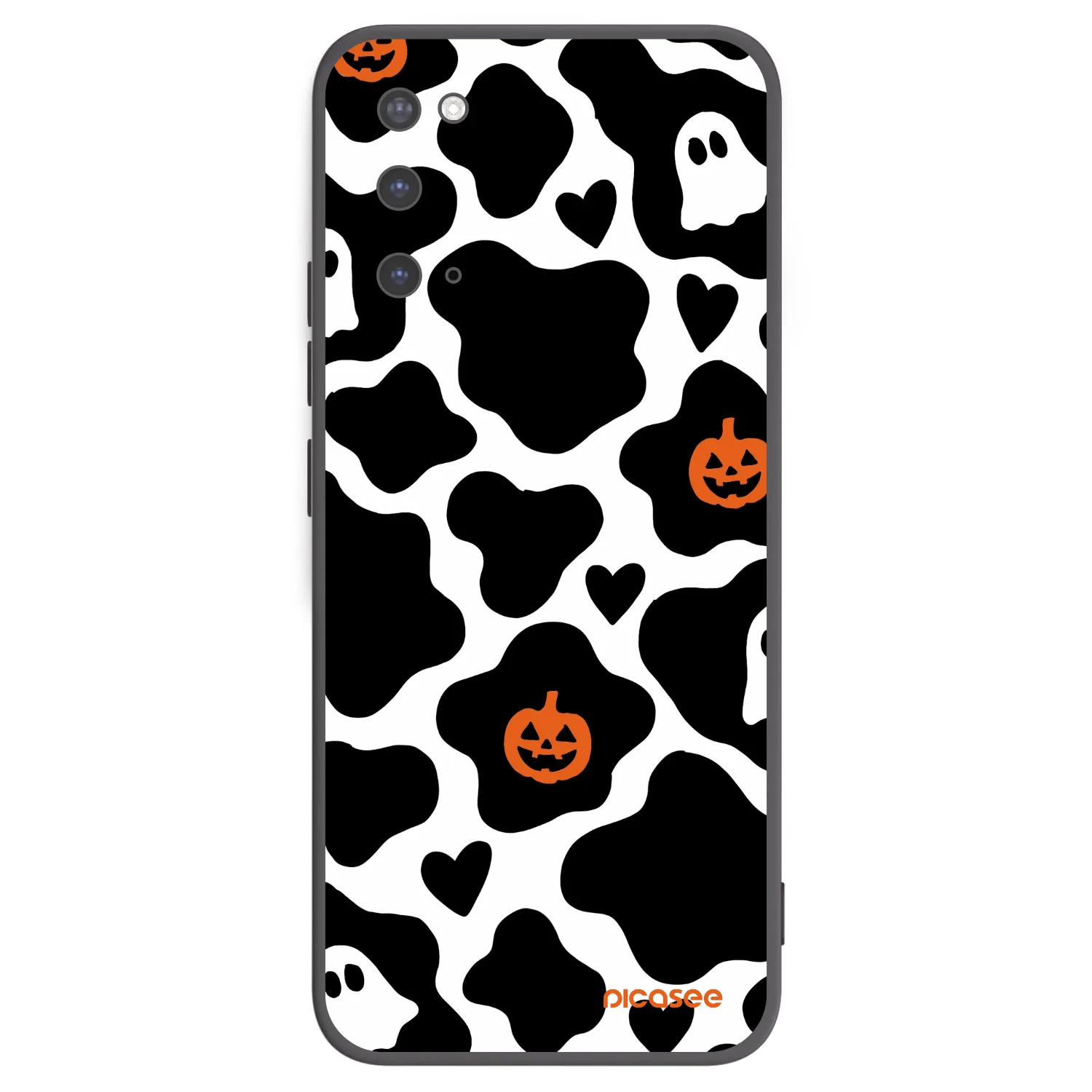 Picasee silikonowe czarne etui na Samsung Galaxy S20 G980F - Boow