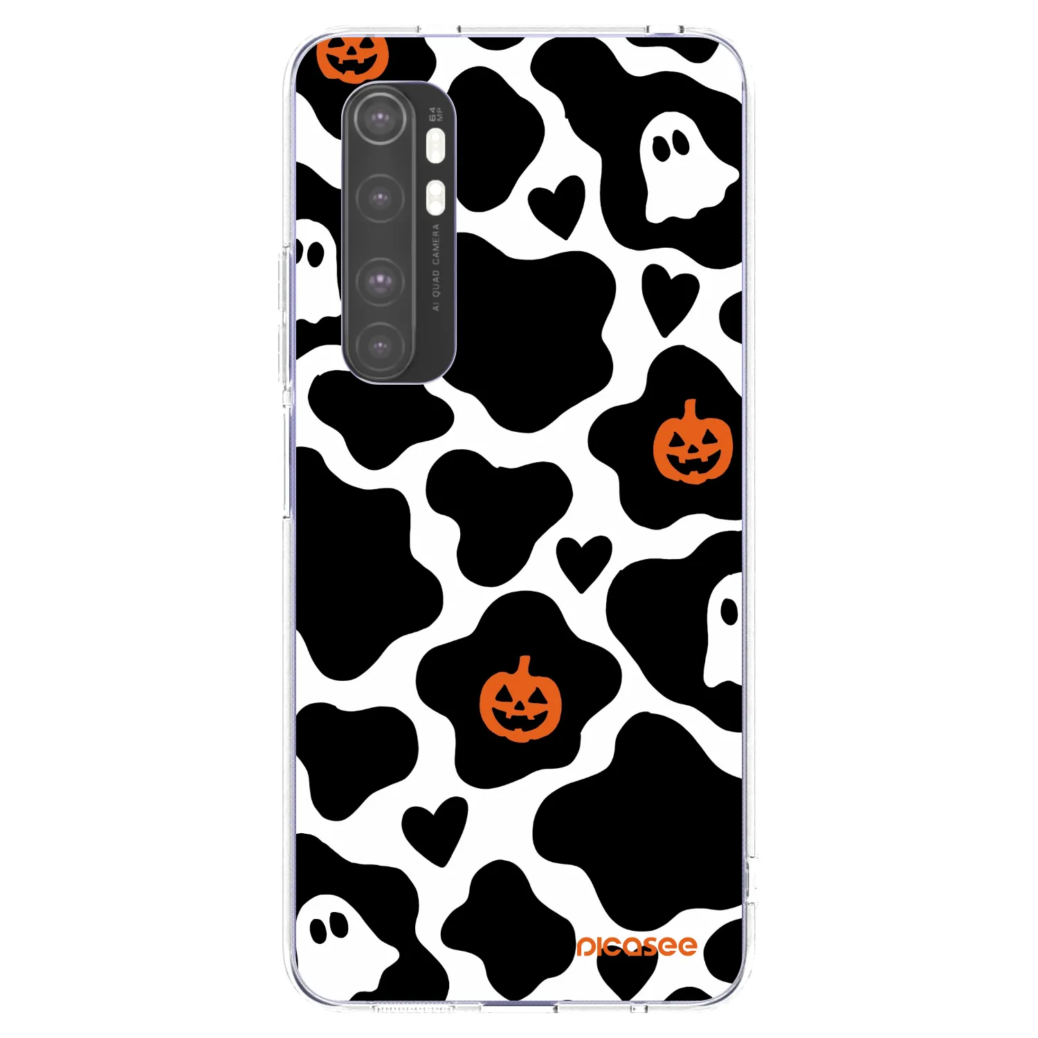 Picasee silikonowe przeźroczyste etui na Xiaomi Mi Note 10 Lite - Boow