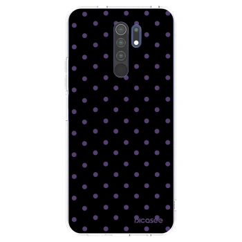 Picasee silikonowe przeźroczyste etui na Xiaomi Redmi 9 - Flickers