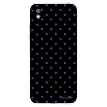Picasee silikonowe czarne etui na Xiaomi Redmi 9A - Flickers