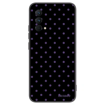 Picasee silikonowe czarne etui na Realme GT Master Edition 5G - Flickers