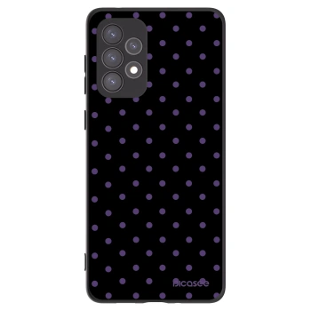 Picasee silikonowe czarne etui na Samsung Galaxy A73 5G - Flickers