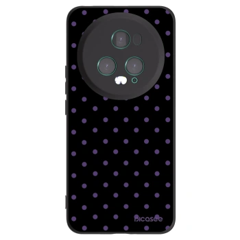 Picasee silikonowe czarne etui na Honor Magic5 Pro - Flickers