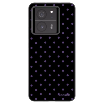 Picasee silikonowe czarne etui na Xiaomi 13T - Flickers