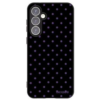 Picasee silikonowe czarne etui na Samsung Galaxy S23 FE S711B - Flickers