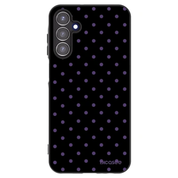 Picasee silikonowe czarne etui na Samsung Galaxy A15 A156B 5G - Flickers