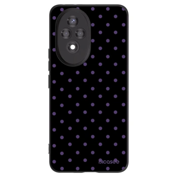 Picasee silikonowe czarne etui na Honor 200 5G - Flickers
