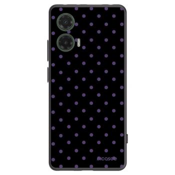 Picasee silikonowe czarne etui na Motorola Moto G35 5G - Flickers