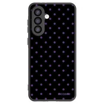 Picasee silikonowe czarne etui na Samsung Galaxy A26 5G A266B - Flickers
