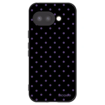 Picasee silikonowe czarne etui na Google Pixel 9a - Flickers