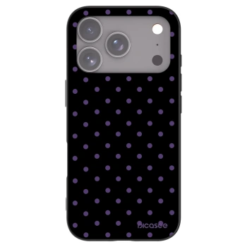 Picasee silikonowe czarne etui na Apple iPhone 17 Pro - Flickers
