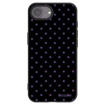 Picasee silikonowe czarne etui na Apple iPhone 17e - Flickers