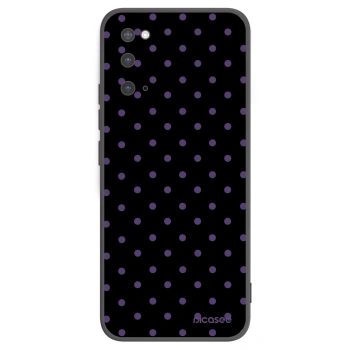 Picasee silikonowe czarne etui na Samsung Galaxy S20 G980F - Flickers