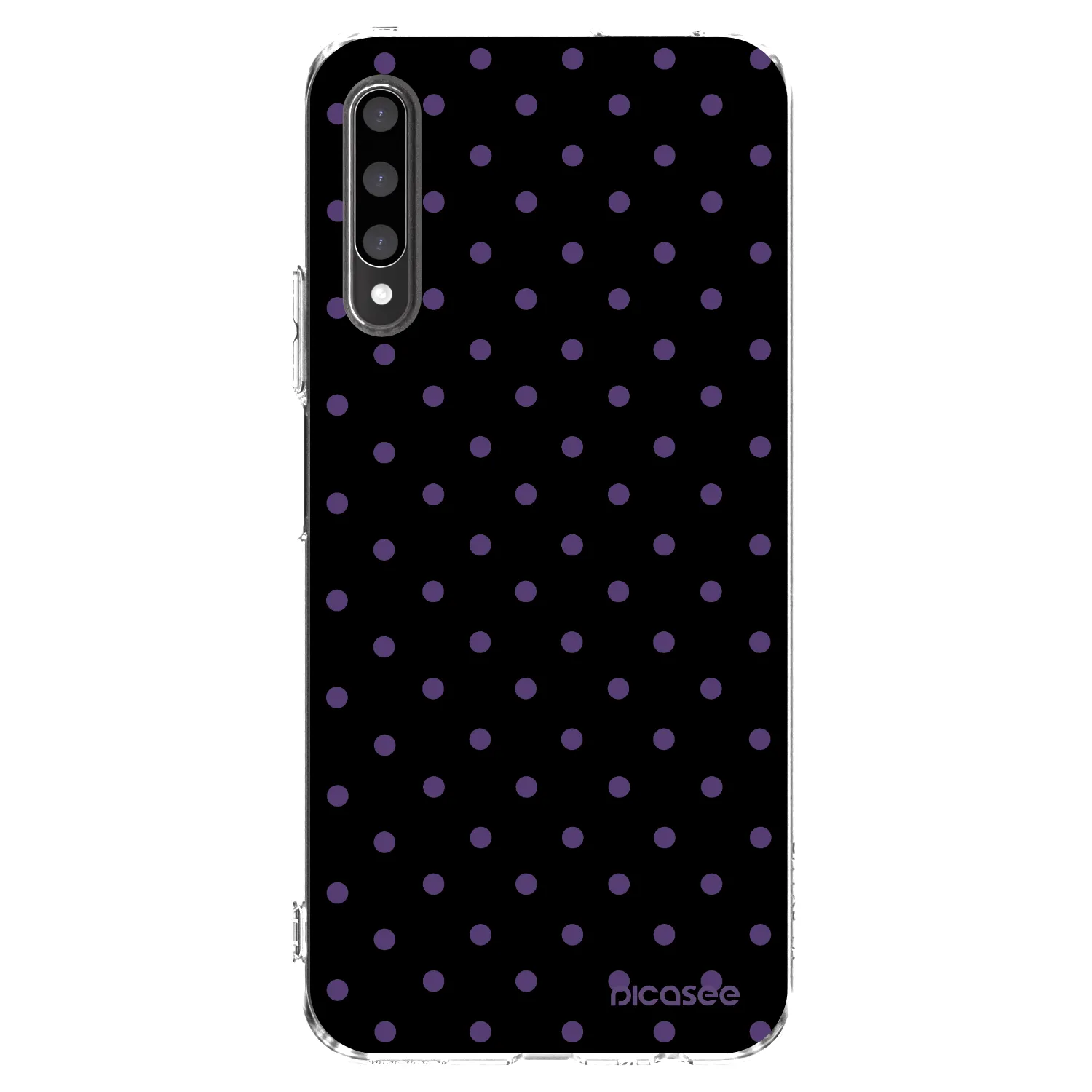 Picasee silikonowe przeźroczyste etui na Honor 9X Pro - Flickers