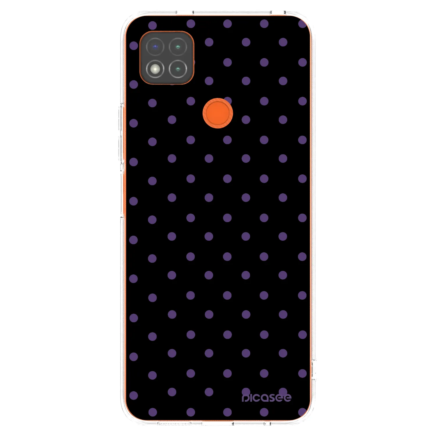 Picasee silikonowe przeźroczyste etui na Xiaomi Redmi 9C - Flickers