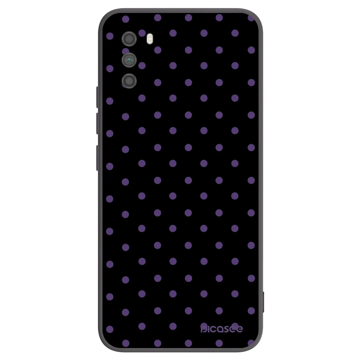 Picasee silikonowe czarne etui na Xiaomi Poco M3 - Flickers