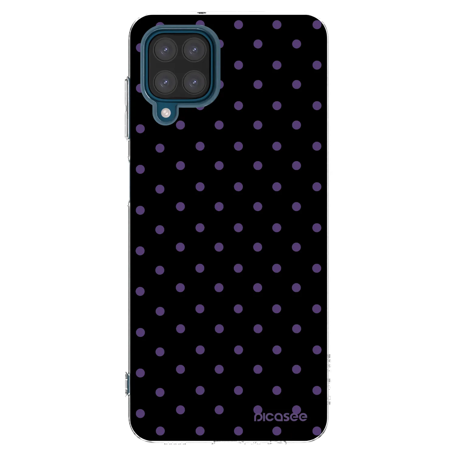 Picasee silikonowe przeźroczyste etui na Samsung Galaxy A12 A125F - Flickers