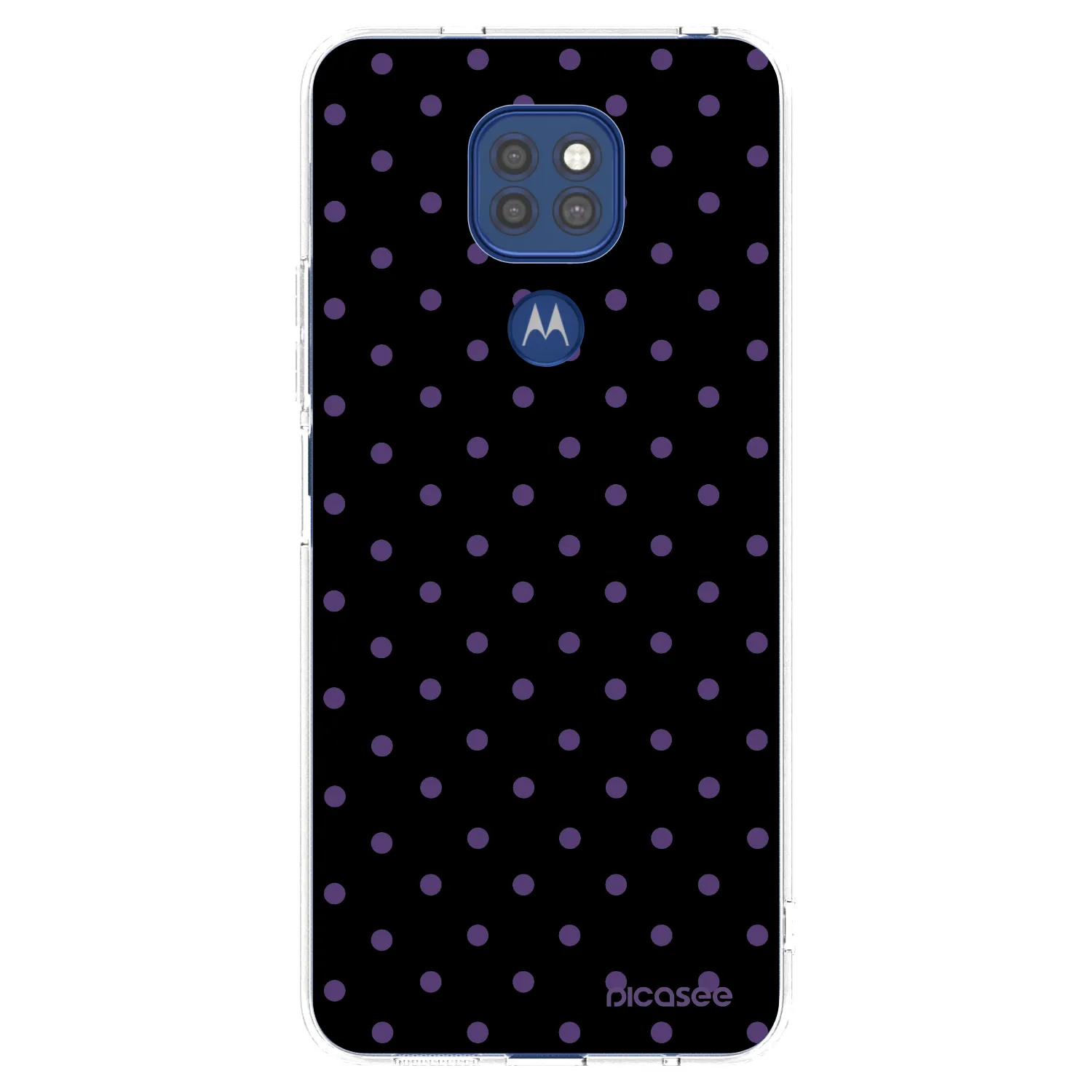 Picasee silikonowe przeźroczyste etui na Motorola Moto G9 Play - Flickers