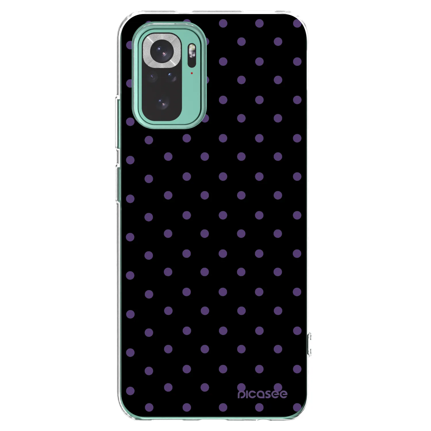 Picasee silikonowe przeźroczyste etui na Xiaomi Redmi Note 10 Pro - Flickers