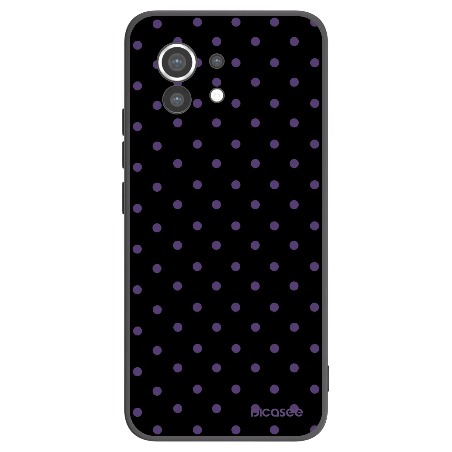 Picasee silikonowe czarne etui na Xiaomi Mi 11 - Flickers