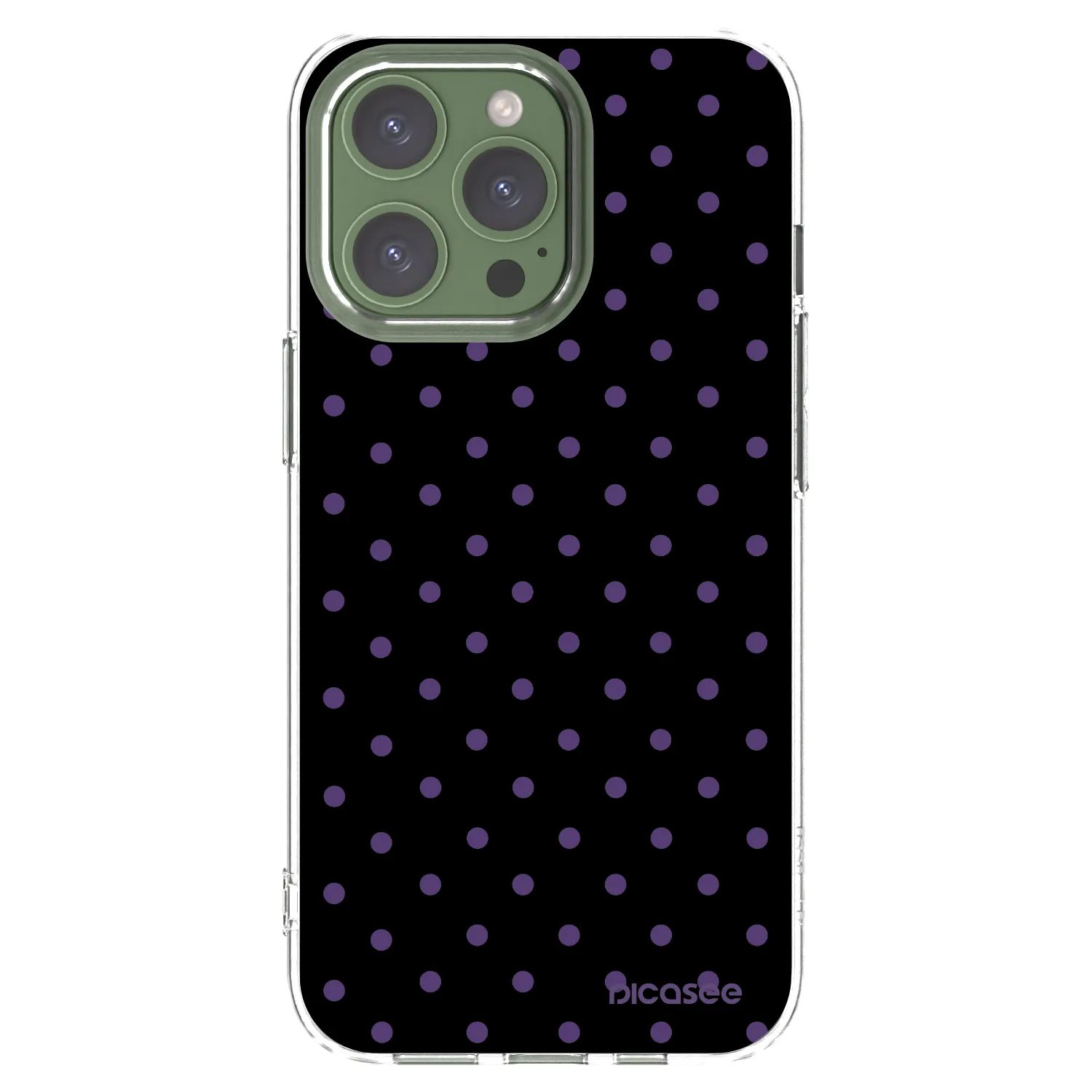 Picasee silikonowe przeźroczyste etui na Apple iPhone 13 Pro - Flickers