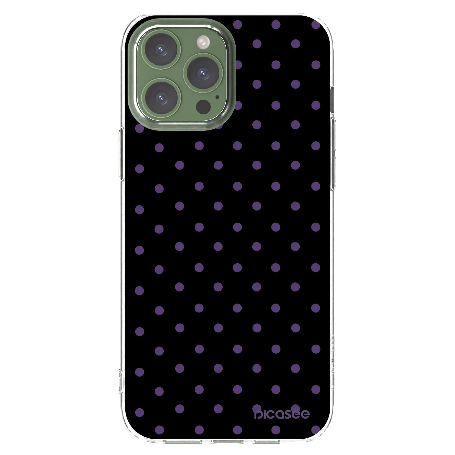 Picasee silikonowe przeźroczyste etui na Apple iPhone 13 Pro Max - Flickers