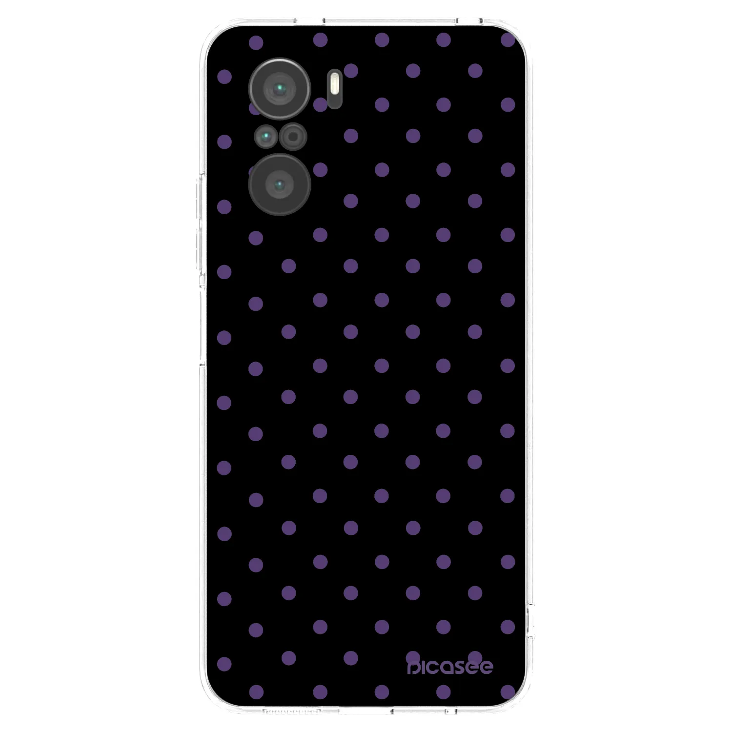 Picasee silikonowe przeźroczyste etui na Xiaomi Poco F3 - Flickers