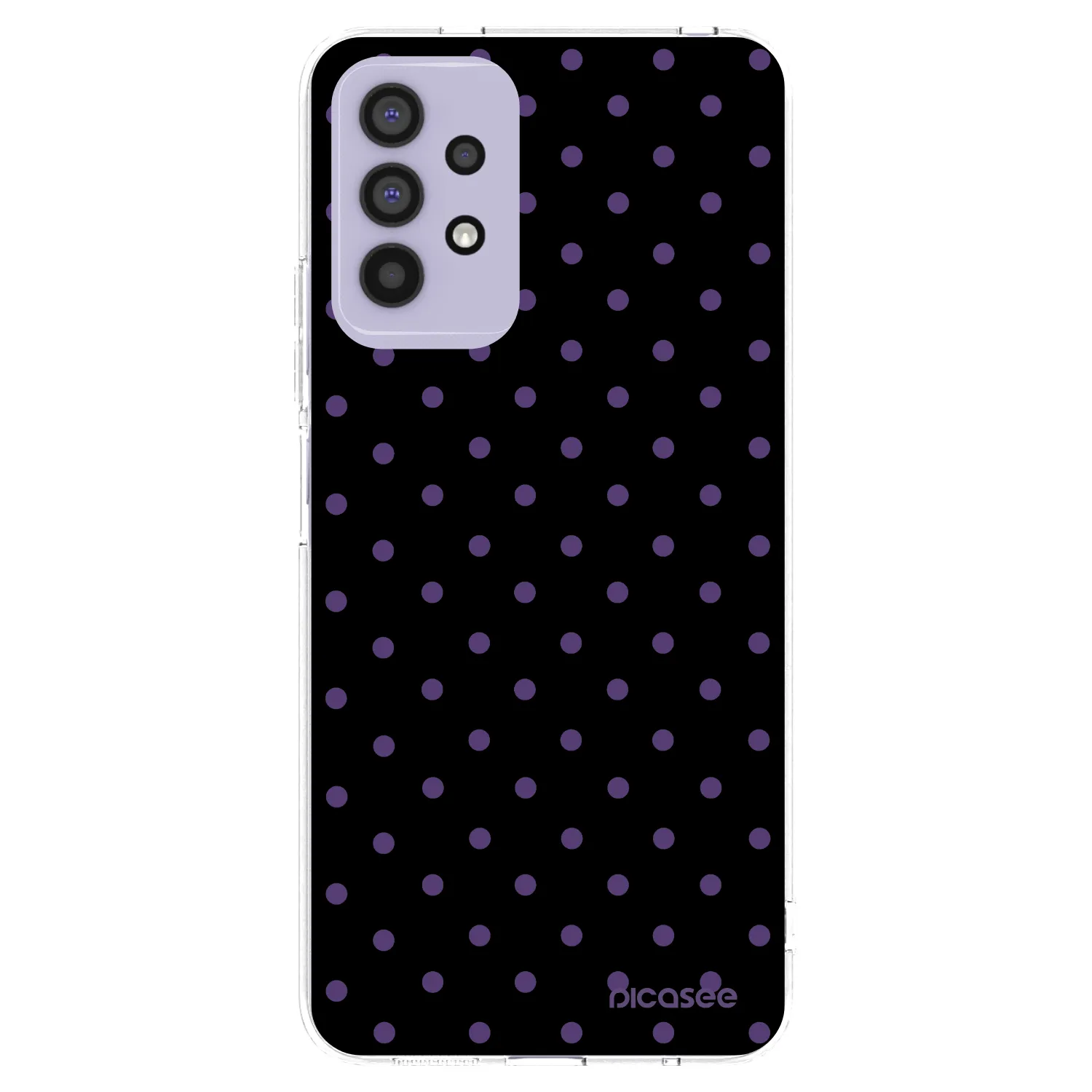 Picasee silikonowe przeźroczyste etui na Samsung Galaxy A32 4G SM-A325F - Flickers
