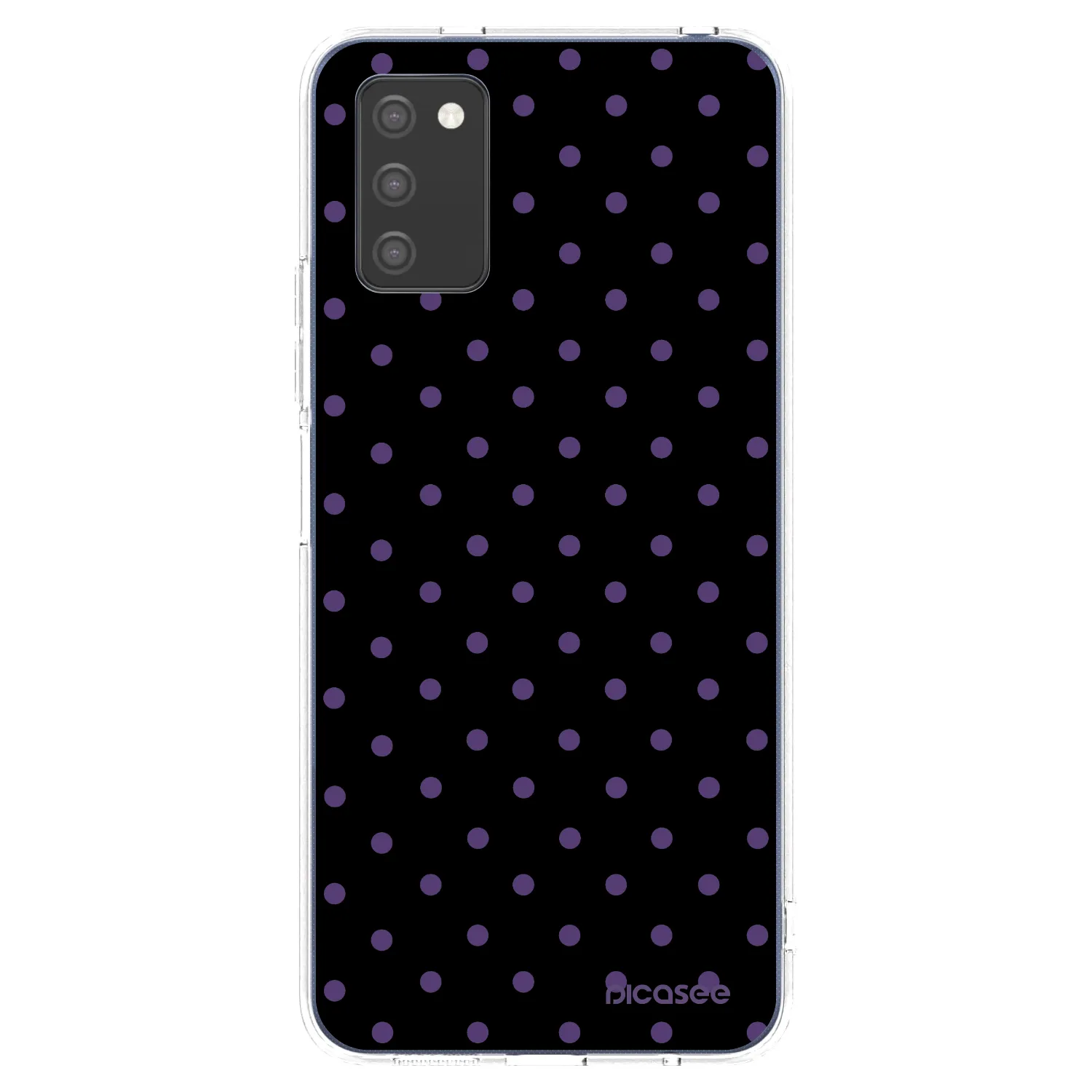 Picasee silikonowe przeźroczyste etui na Samsung Galaxy A02s A025G - Flickers