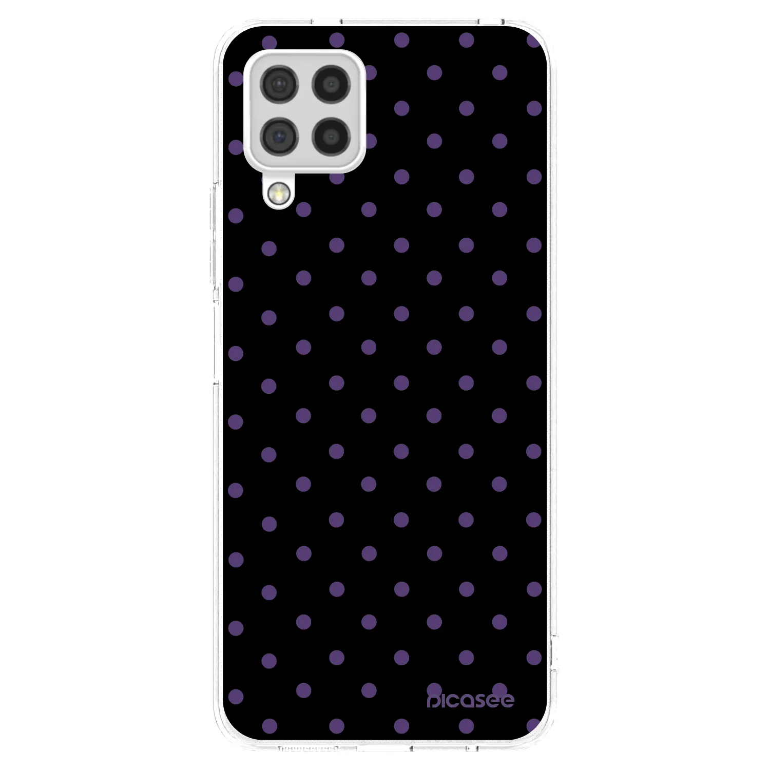 Picasee silikonowe przeźroczyste etui na Samsung Galaxy A22 A225F 4G - Flickers