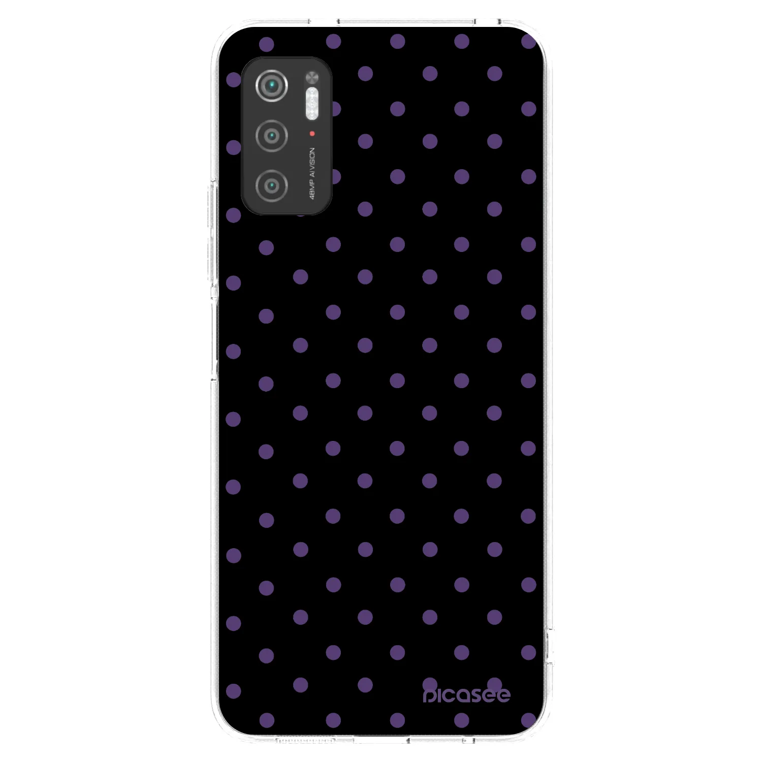 Picasee silikonowe przeźroczyste etui na Xiaomi Poco M3 Pro 5G - Flickers
