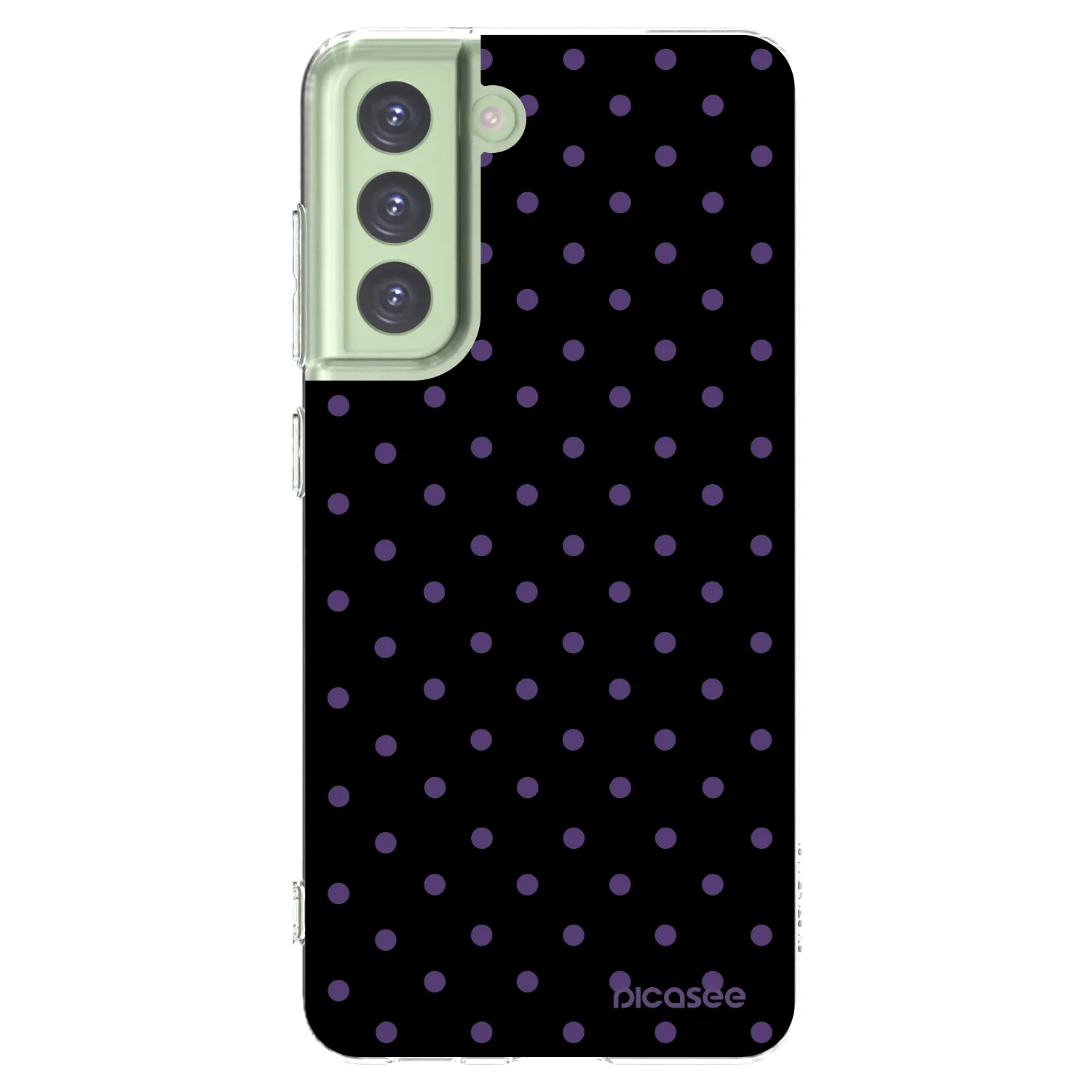 Picasee silikonowe przeźroczyste etui na Samsung Galaxy S21 FE 5G - Flickers