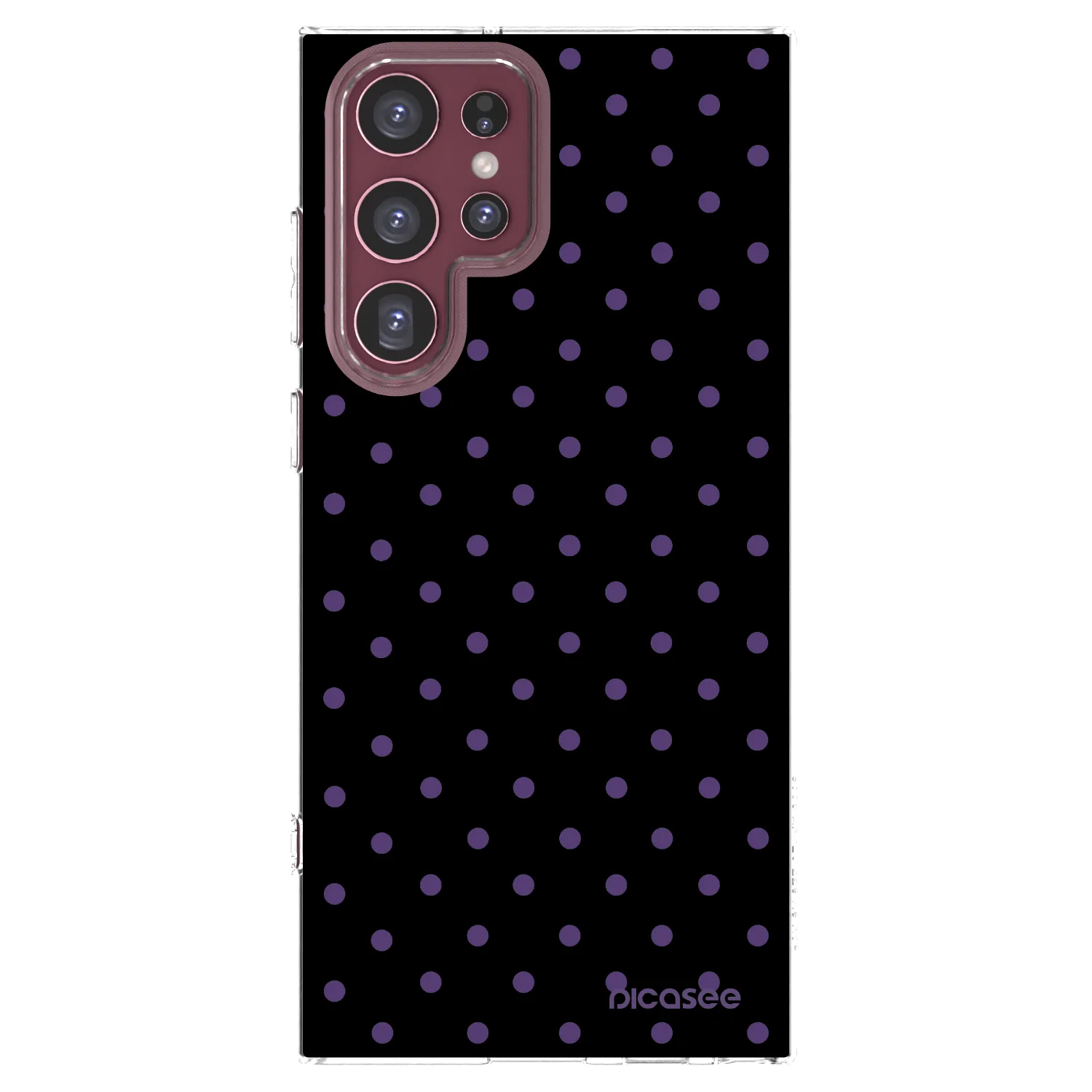 Picasee silikonowe przeźroczyste etui na Samsung Galaxy S22 Ultra 5G - Flickers