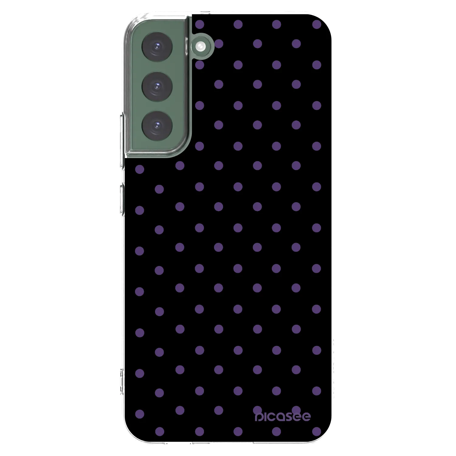 Picasee silikonowe przeźroczyste etui na Samsung Galaxy S22+ 5G - Flickers