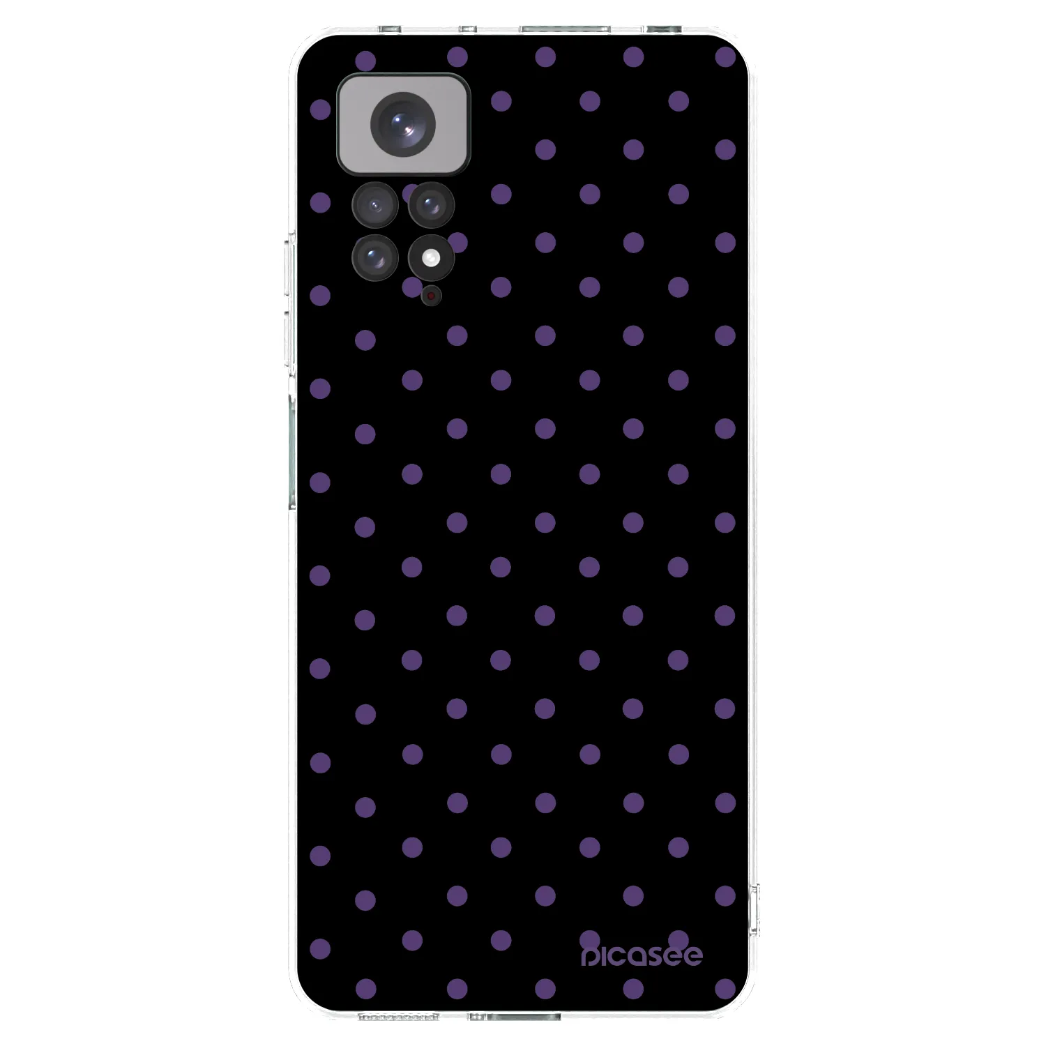 Picasee silikonowe przeźroczyste etui na Xiaomi Redmi Note 11 - Flickers