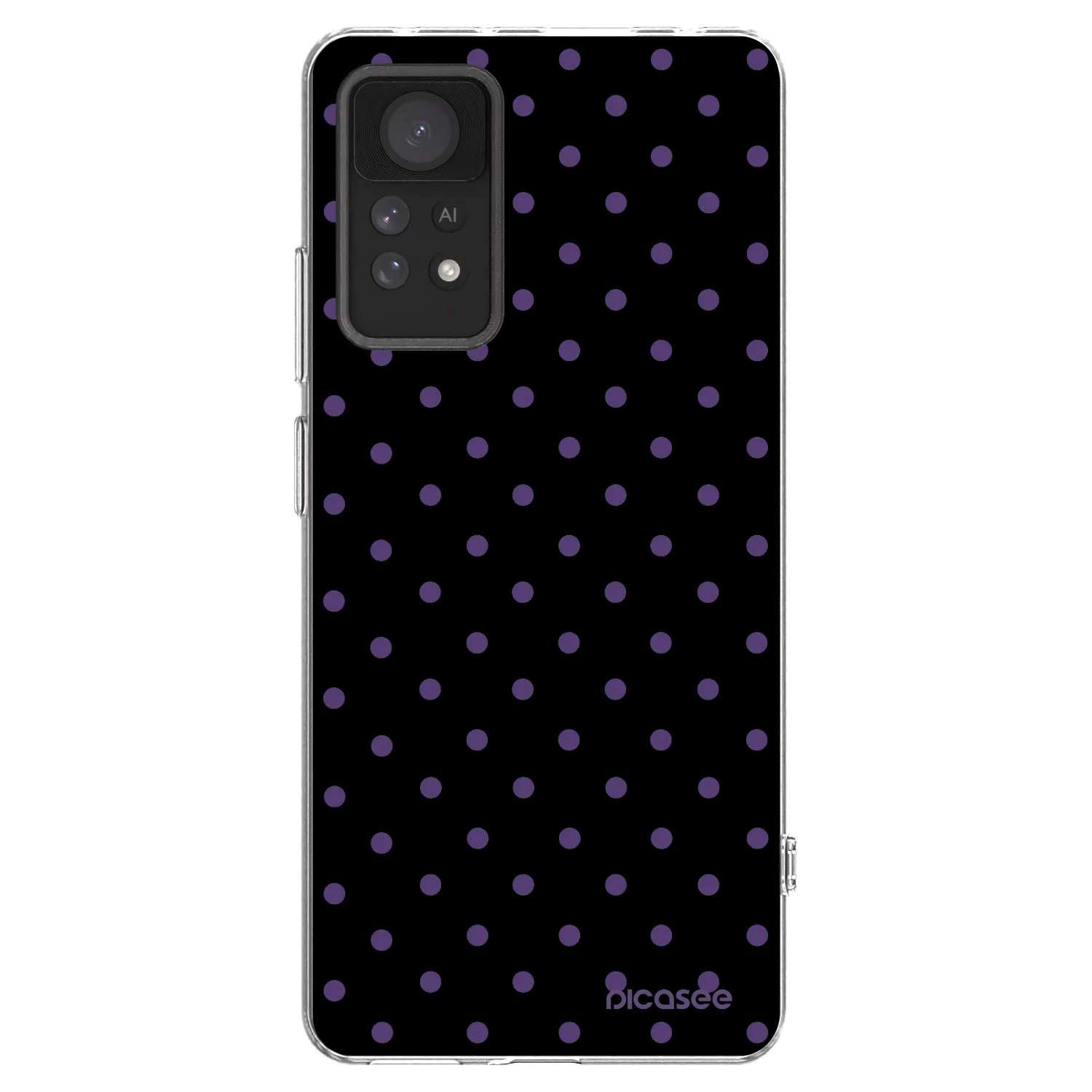Picasee silikonowe przeźroczyste etui na Xiaomi Redmi Note 11 Pro - Flickers