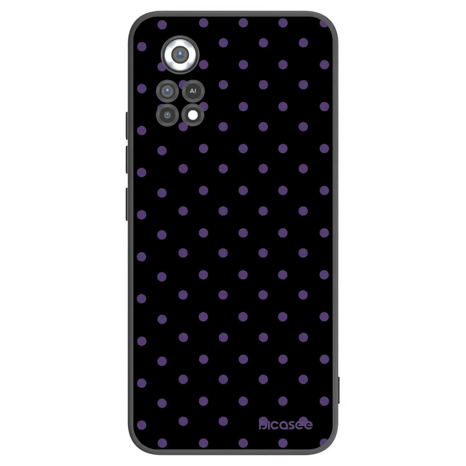 Picasee silikonowe czarne etui na Xiaomi Poco X4 Pro 5G - Flickers