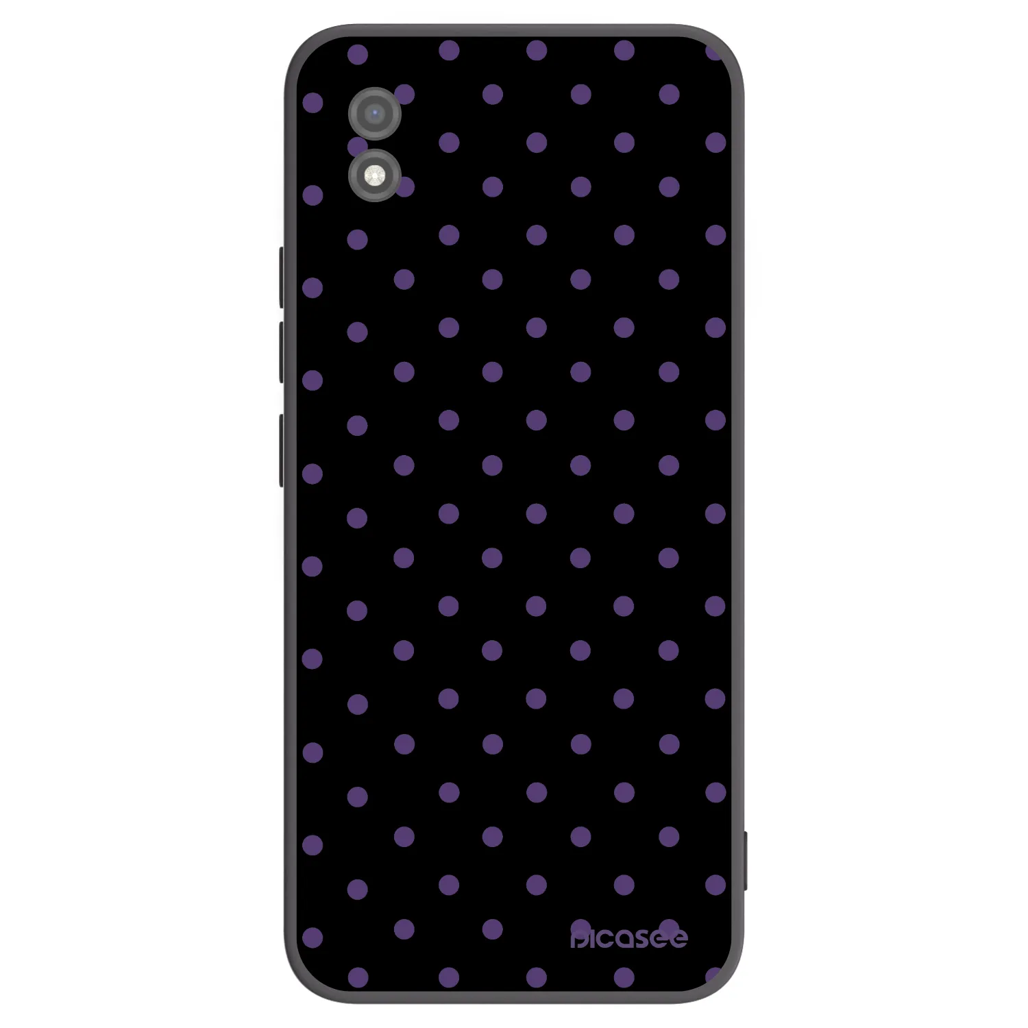 Picasee silikonowe czarne etui na Realme C11 (2021) - Flickers