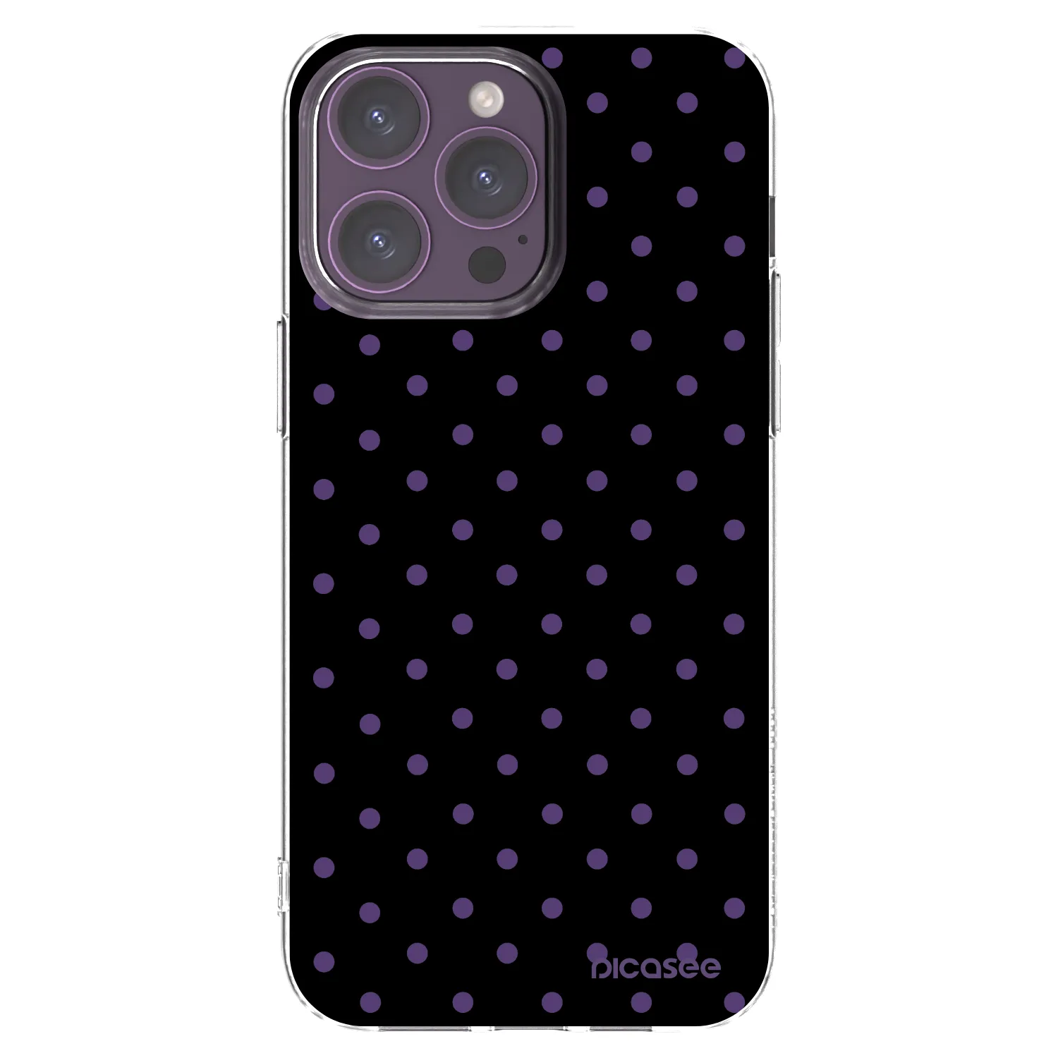 Picasee silikonowe przeźroczyste etui na Apple iPhone 14 Pro Max - Flickers