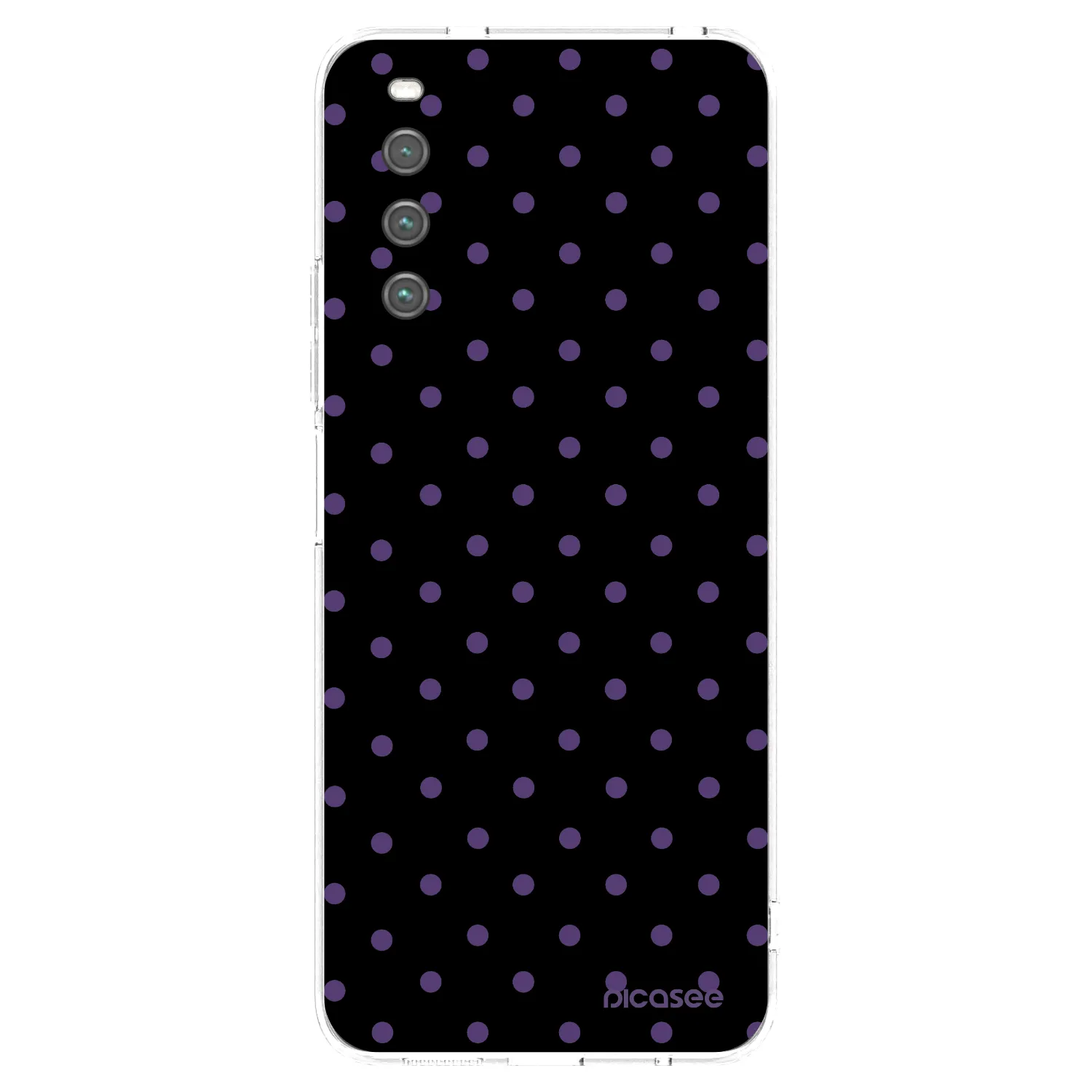 Picasee silikonowe przeźroczyste etui na Sony Xperia 10 IV 5G - Flickers