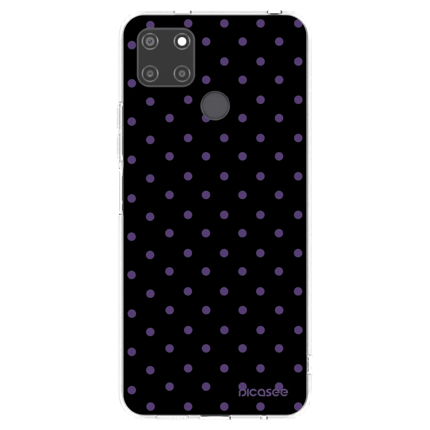 Picasee silikonowe przeźroczyste etui na Realme C21Y - Flickers