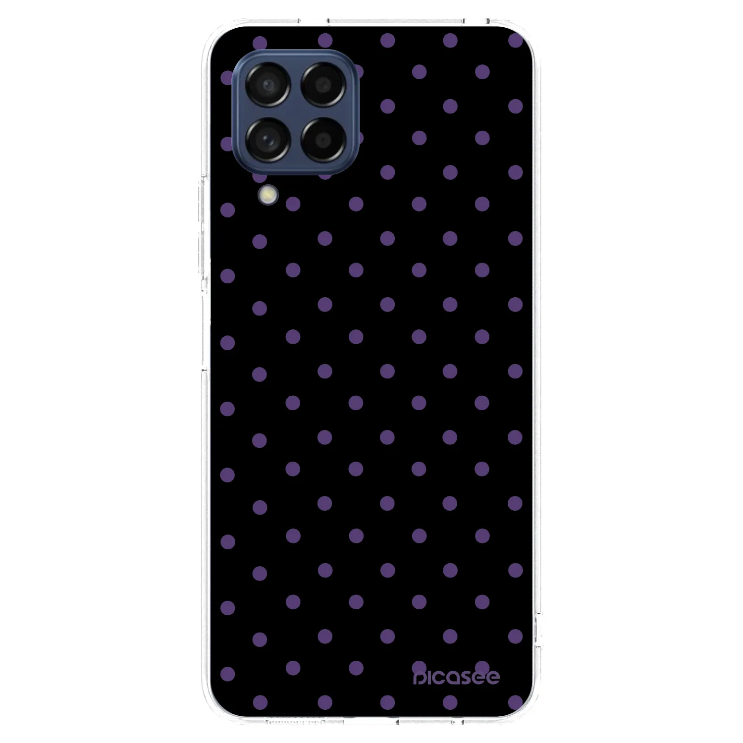 Picasee silikonowe przeźroczyste etui na Samsung Galaxy M53 5G - Flickers