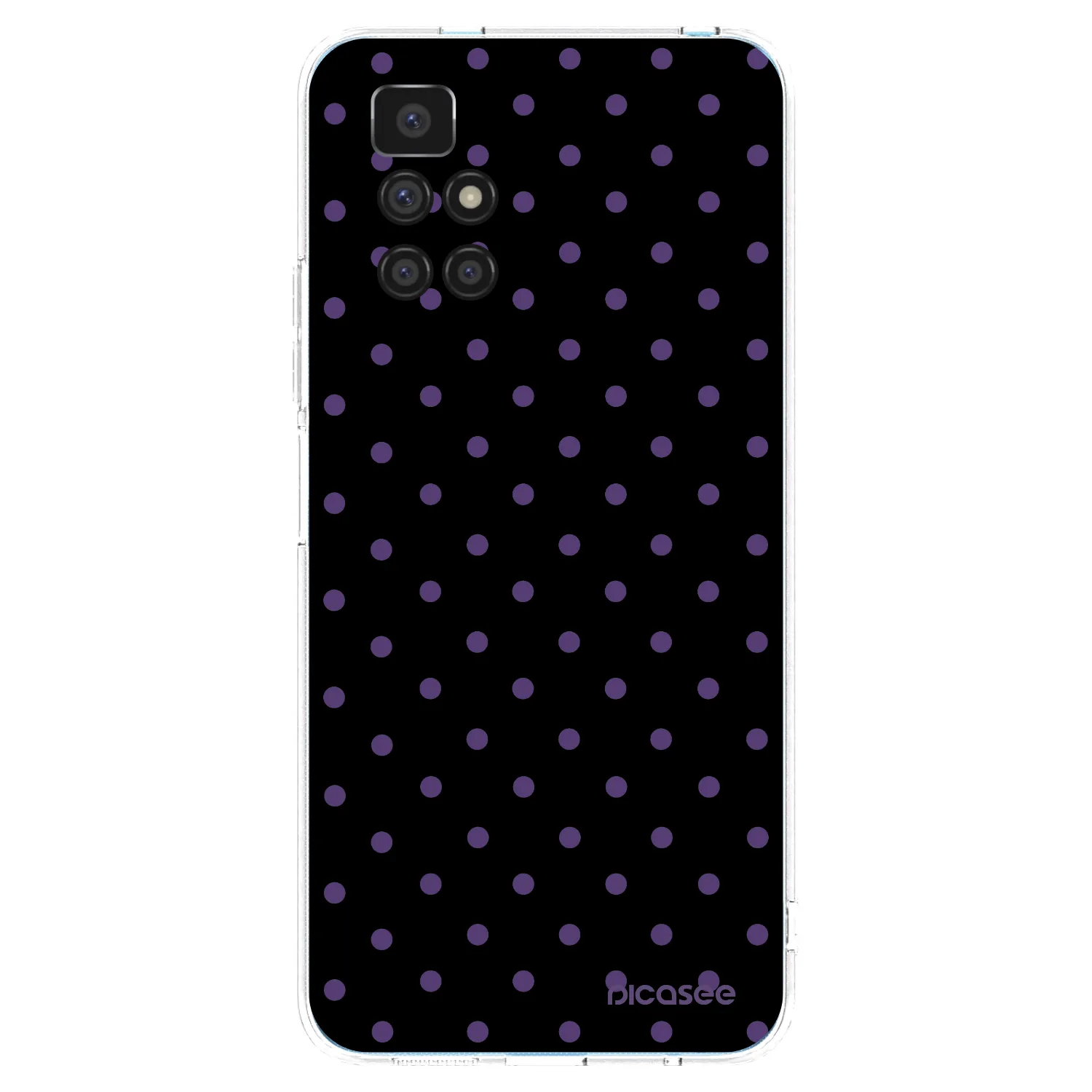 Picasee silikonowe przeźroczyste etui na Xiaomi Redmi 10 (2022) - Flickers