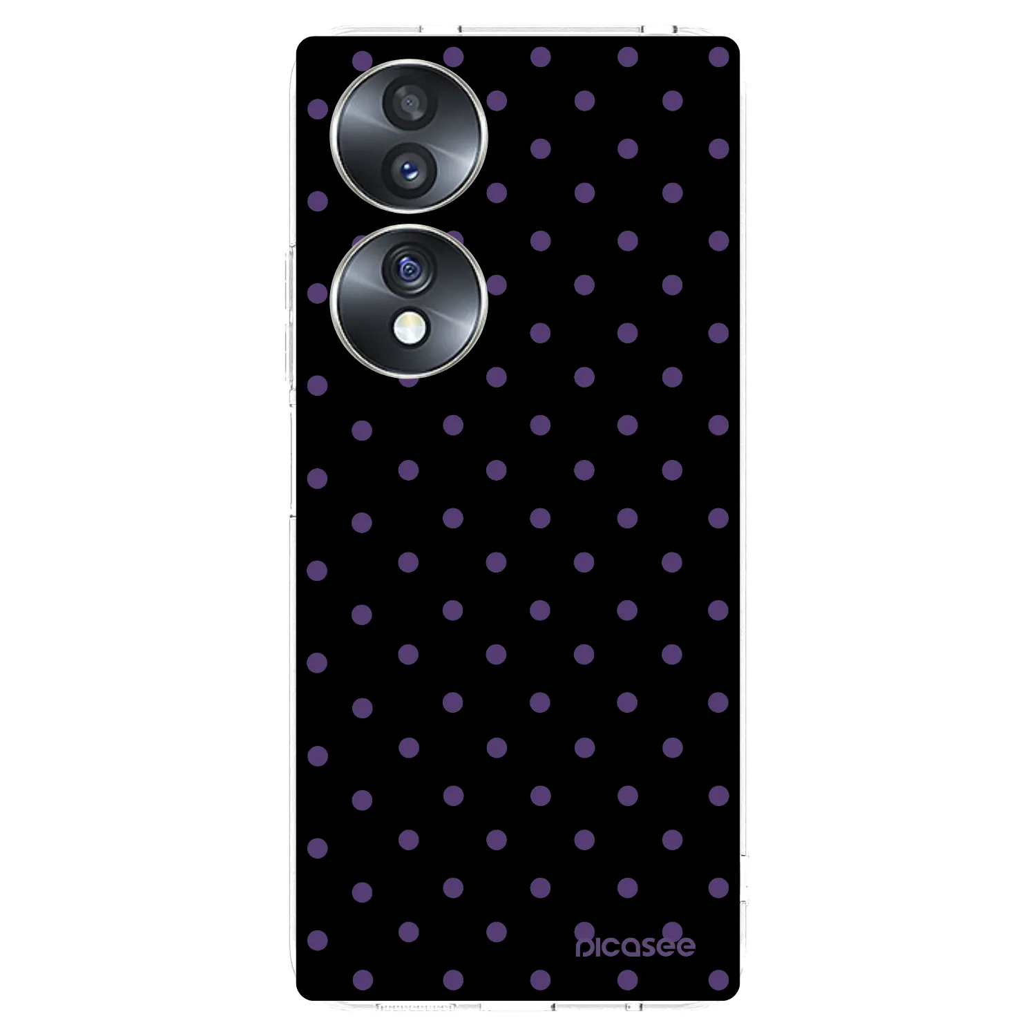 Picasee silikonowe przeźroczyste etui na Honor 70 - Flickers