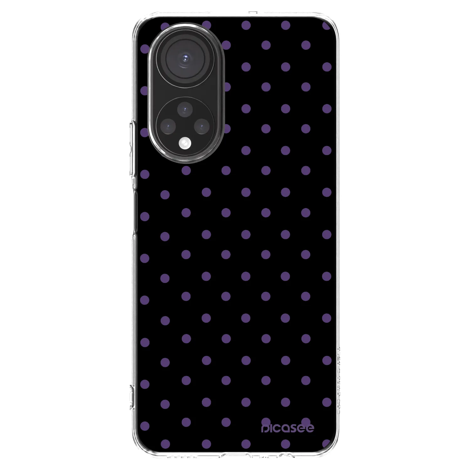 Picasee silikonowe przeźroczyste etui na Honor X7 - Flickers